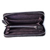 Black python skin wallet (20x10x3 cm)