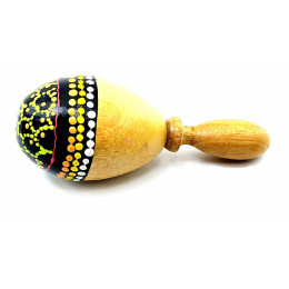 Маракас расписной деревянный (12х5х5 см)