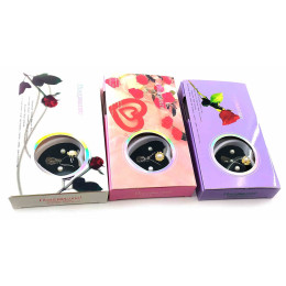 Pearl of desires with a ring and earrings (18x10x3.5 cm)