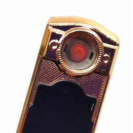 Зажигалка USB графит  (8,5х2х1 см)A