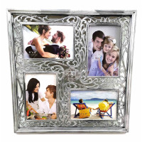 Photo frame for 4 photos (photo 10x15 cm) (34.5x34.5x2 cm)