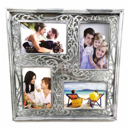 Фоторамка на 4 фото (фото 10х15 см) (34,5 х34, 5х2 см)
