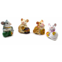 Polymer mouse with money (5.5x4x4.5 cm) (12 pcs/pack)