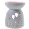 Аромалампа керамічна "Love" (9х8х8 см)