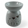 Аромалампа керамическая "Love" (9х7,3х7,7 см)