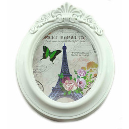 Фоторамка овальна (фото 13х18 см) (25х17х2 см)