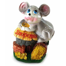 Мишка скарбничка полімерна (8,5х4х6 см)G