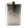 Stainless steel flask "Wolf" (230 ml.) (13.5x10x2 cm)