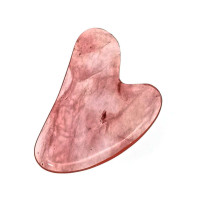 Massager Guasha jasper (5x8x0.5 cm)