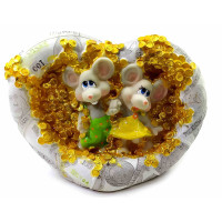 Piggy bank mice (11x15x7 cm)
