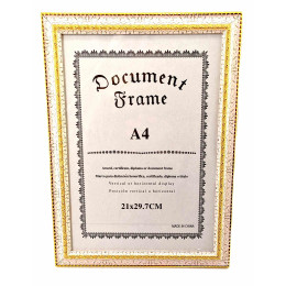 Фоторамка для сертифікатів, грамот, дипломів (34х25х1 см)