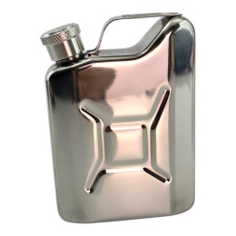 Фляга из нержавеющей стали "Канистра" (130 мл.)(9,8х7х2,8 см)