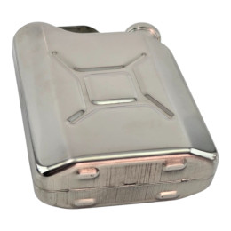 Фляга из нержавеющей стали "Канистра" (130 мл.)(9,8х7х2,8 см)