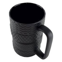 Чашка керамическая "Шины" (12,5х12х8 см)