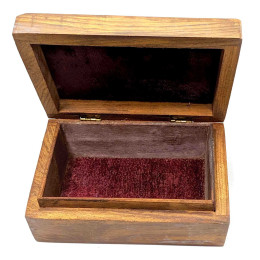 Скринька рожеве дерево (15х6х10 см)N