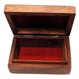 Шкатулка розовое дерево (15х6х10 см)X