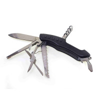 Folding knife with a set of tools (11 in 1) (10x2x2.5 cm)