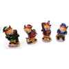 Cow skier (9x7x4 cm)(4 pcs/pack)