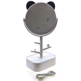 Дзеркало настільне з LED підсвічуванням (32х14х17 см)