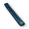 Incense stand "Om" wooden turquoise (26x4x1 cm)