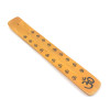 Incense stand "OM" orange (25.5x3.5x0.5 cm)