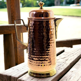 Глечик мідний (25х16х10 см) (1300 мл.)