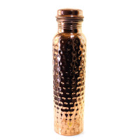 Copper bottle with screw cap (27x7x7 cm) (900 ml.)