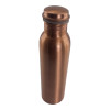 DISCOUNTED Copper bottle with screw cap (27x7x7 cm) (900 ml.)