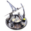 Bronze solar clock in a case (watch 14x12x12 cm, case 15x15x8 cm)