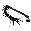 Leather whip (80 cm, handle 27 cm)