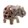 Слон з мильного каменю різьблений (5,5х4х6 см)