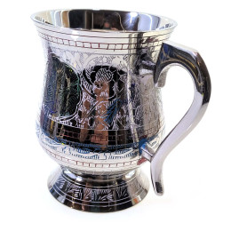 Кружка бронзовая цветная 0,5л. (12х8.58х12 см)