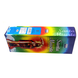 Santa Muerte Rainbow (Holy Death)(Darshan)(6/pack) Hexagon