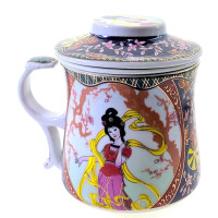 Чашка заварочная з ситом (300мл.) (BN115-2) 