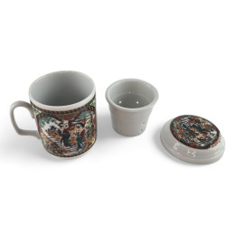 Tea cup with sit (230ml.)(SFC113) 