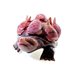 Jade carved turtles (25x14x10 cm)A