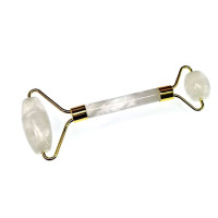 Double-sided crystal facial massager (14.5x6x2 cm)