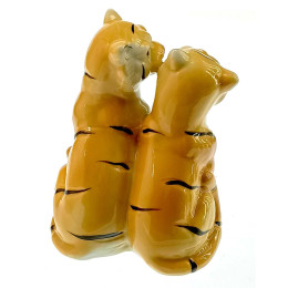 Porcelain tigers (10x7x5 cm)