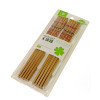 Bamboo chopsticks (10 pairs) (28x14x2 cm)