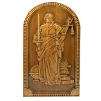 Wooden panel, carved 