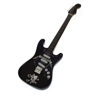 Гитара "Metallica" миниатюра  дерево (24х7,5х1,5 см)