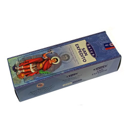 San Expedito (Saint Expedit) (Satya) pollen incense hexagon