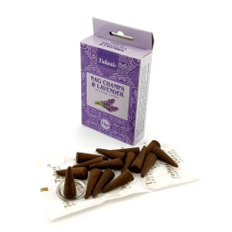 Nag Champa & Lavender Incense Cones (Наг Чампа та Лаванда) (Tulasi) Конуси