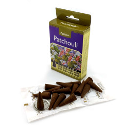 Patchouli Incense Cones (Пачули)(Tulasi) Конусы