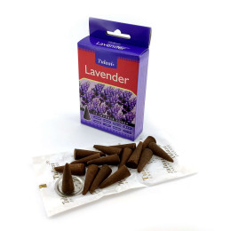 Lavender Incense Cones (Лаванда)(Tulasi) Конуси