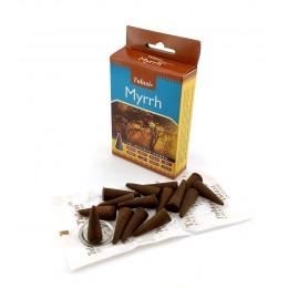 Myrrh Incense Cones (Мирра)(Tulasi) Конусы