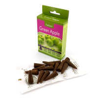 Green Apple Incense Cones (Зелене Яблуко)(Tulasi) Конуси