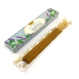 Lavender & White Sage Incense Stiks 15 g (Пилкові пахощі 15 грам) (Tulasi)