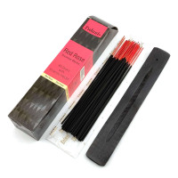 Red Rose 40 Stiks with Incense Holder (Пахощі 40 штук з дерев'яною підставкою) (Tulasi)