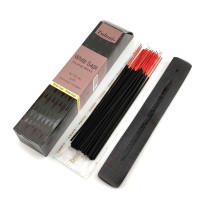 White Sage 40 Stiks with Incense Holder (Благовония  40 штук  с деревянной подставкой)(Tulasi)